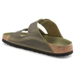 Birkenstock Grøn damesandal slip-in 1024130 Arizona Big Buckle