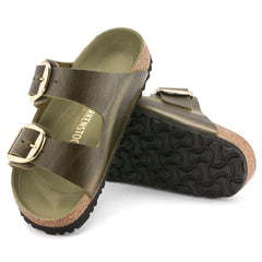 Birkenstock Grøn damesandal slip-in 1024130 Arizona Big Buckle