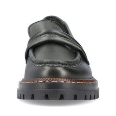 Rieker Grøn loafers damesko 52050-55