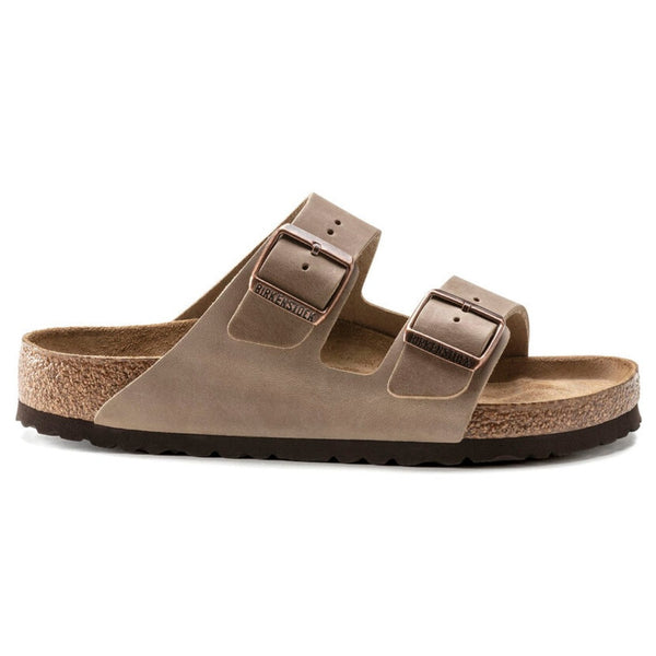 Birkenstock Tobacco Brown sandal slip-in 552811 Arizona blød fodseng