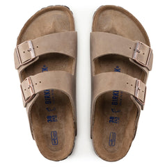 Birkenstock Tobacco Brown sandal slip-in 552811 Arizona blød fodseng