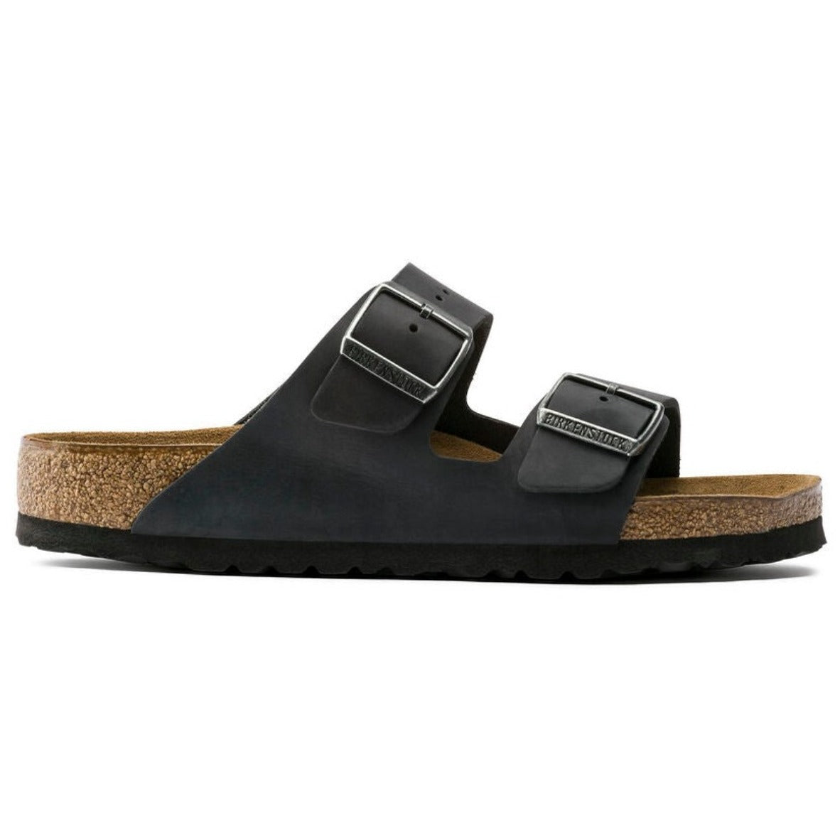 Birkenstock Sort damesandal slip-in Arizona SFB 0752483 Arizona Soft Footbed