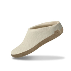 Glerups slippers Hvid hjemmesko B-03-00 NYHED