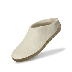 Glerups slippers Hvid hjemmesko B-03-00 NYHED