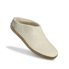 Glerups slippers Hvid hjemmesko B-03-00 NYHED