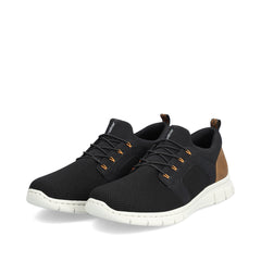 Rieker Sort Sneakers herresko B7796-00