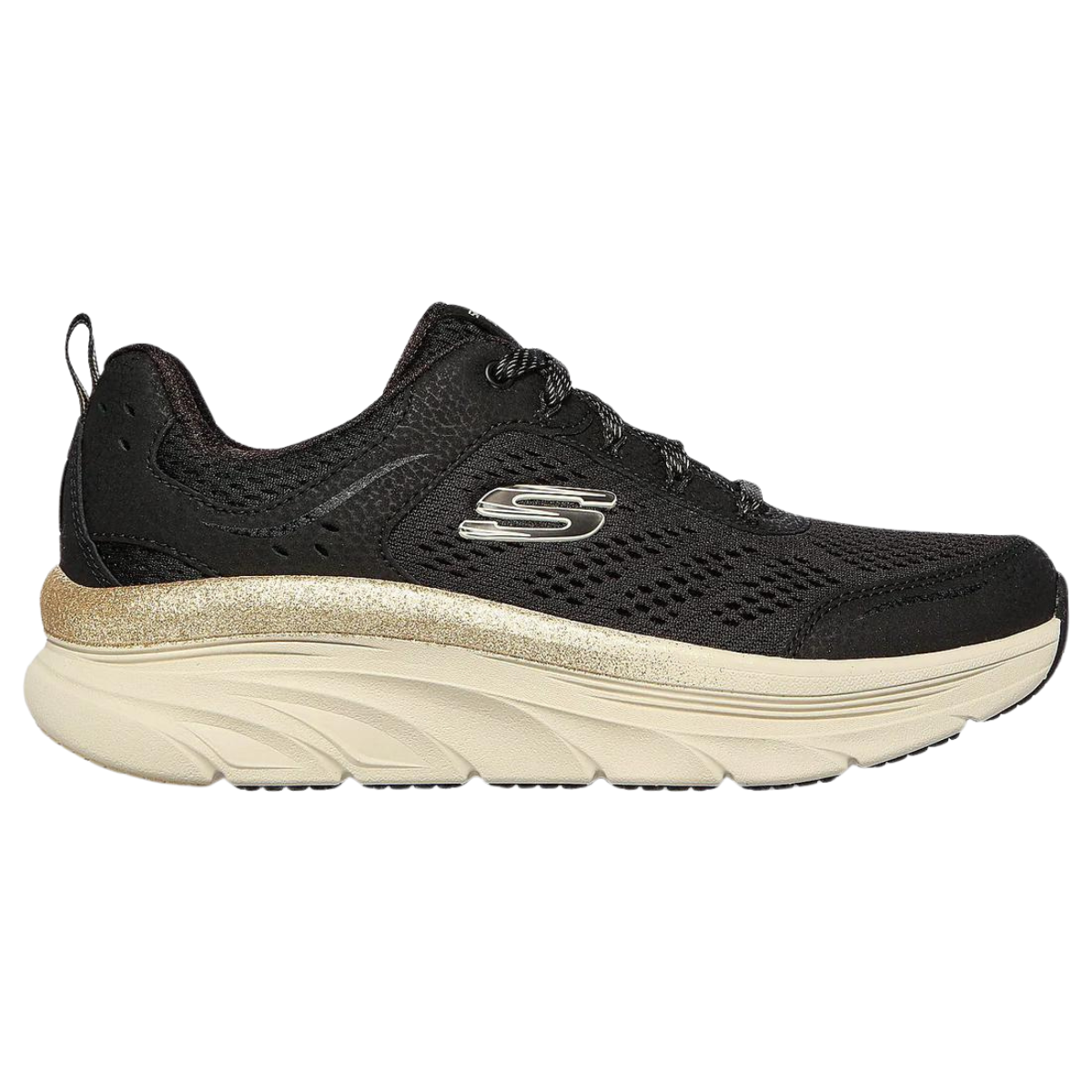 Skechers Sort sneaker 149337 Relaxed Fit: D'Lux Walker - Glorious Motion