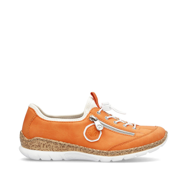 Rieker Orange flade damesko N4263-38