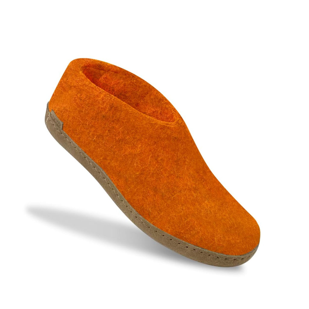 udkast Har det dårligt Daisy GLERUPS Orange med skindsål hjemmesko A-22-00 – zjoos-kolding
