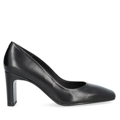 Bill Bi Sort pumps med hæl A3423 Black Calf 080