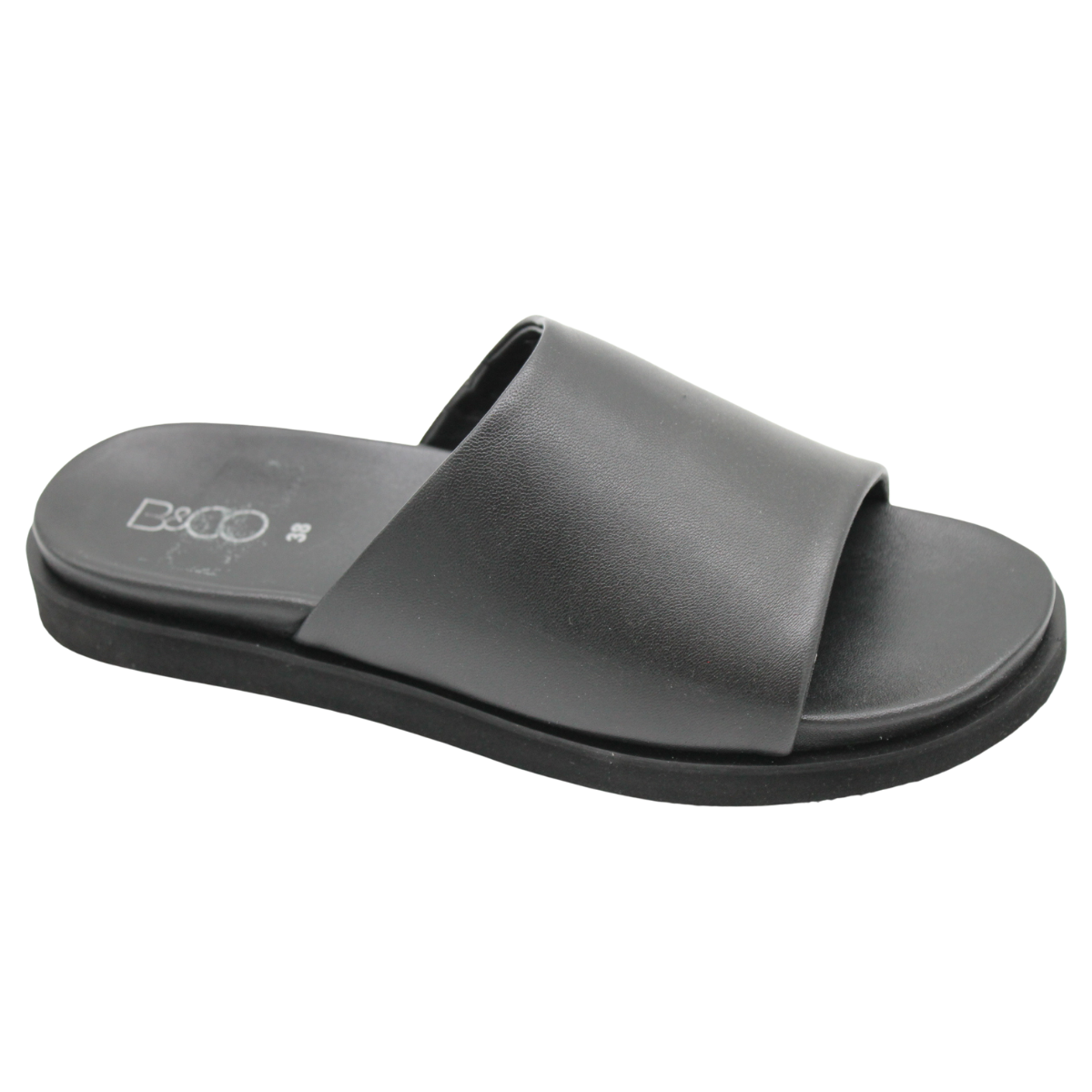 B&Co Sort damesandal slip-in PI-2962