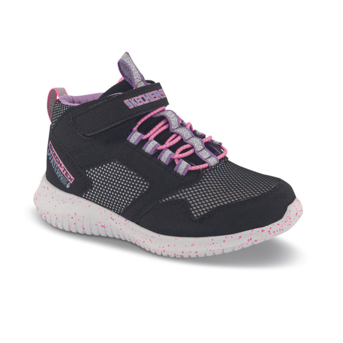 Skechers Sort sneaker 81534L Girls Ultra Flex - Waterproof