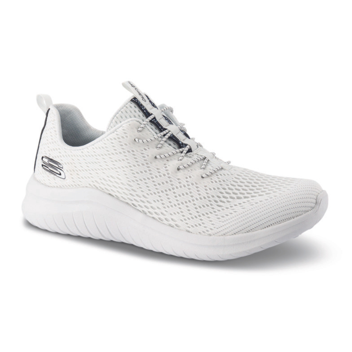 Skechers Hvid sneaker 13350WHT Womens Ultra Flex - Lite Groove