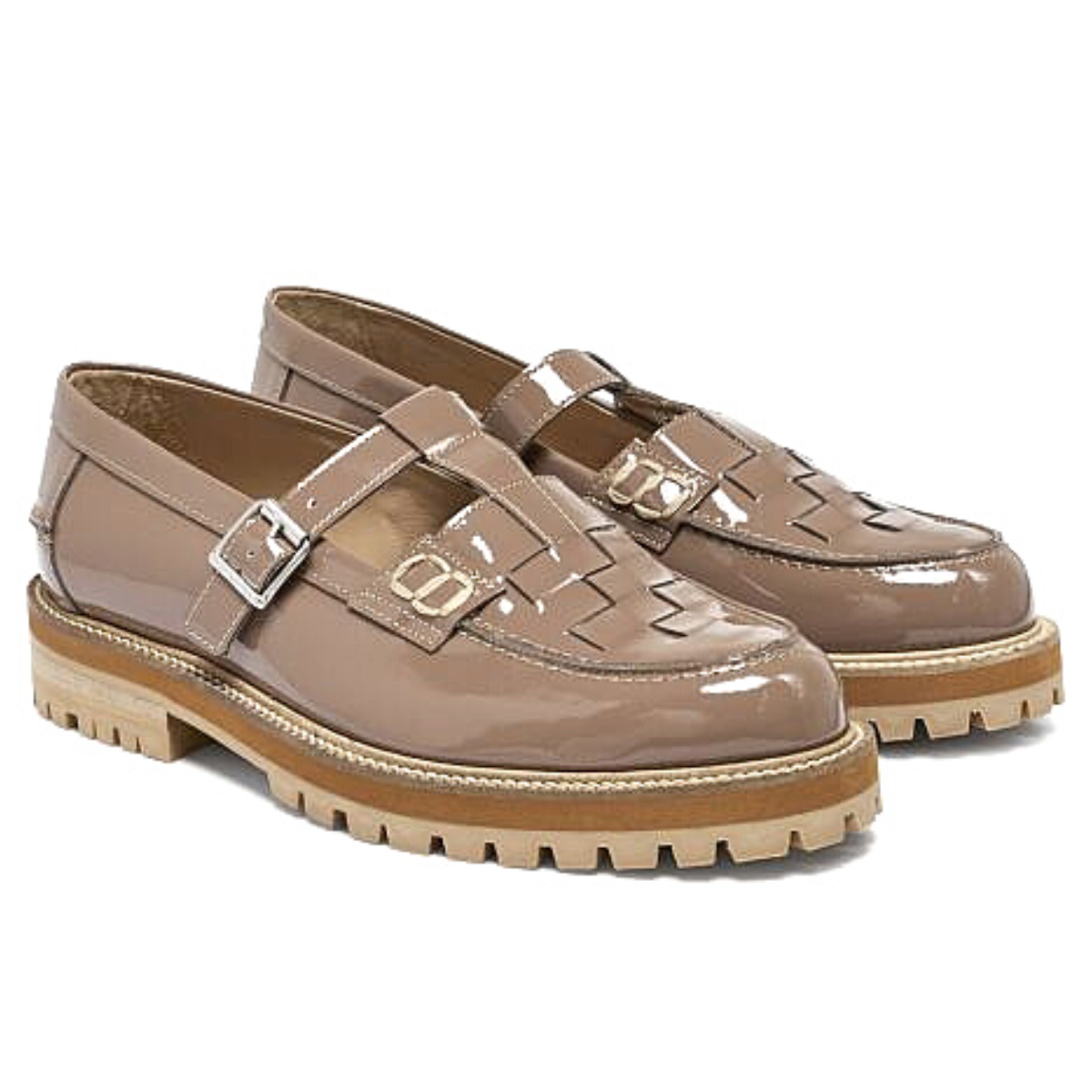 Angulus loafers 2391 MOKA  flade damesko 1620-102