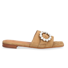 Fransi Natur damesandal slip-in A4097-055