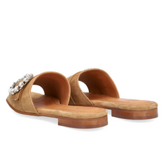 Fransi Natur damesandal slip-in A4097-055