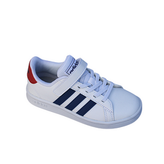 adidas Hvid/navy sneaker GRAND COURT EL C