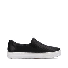 Rieker Sort Sneakers damesko L5967-00