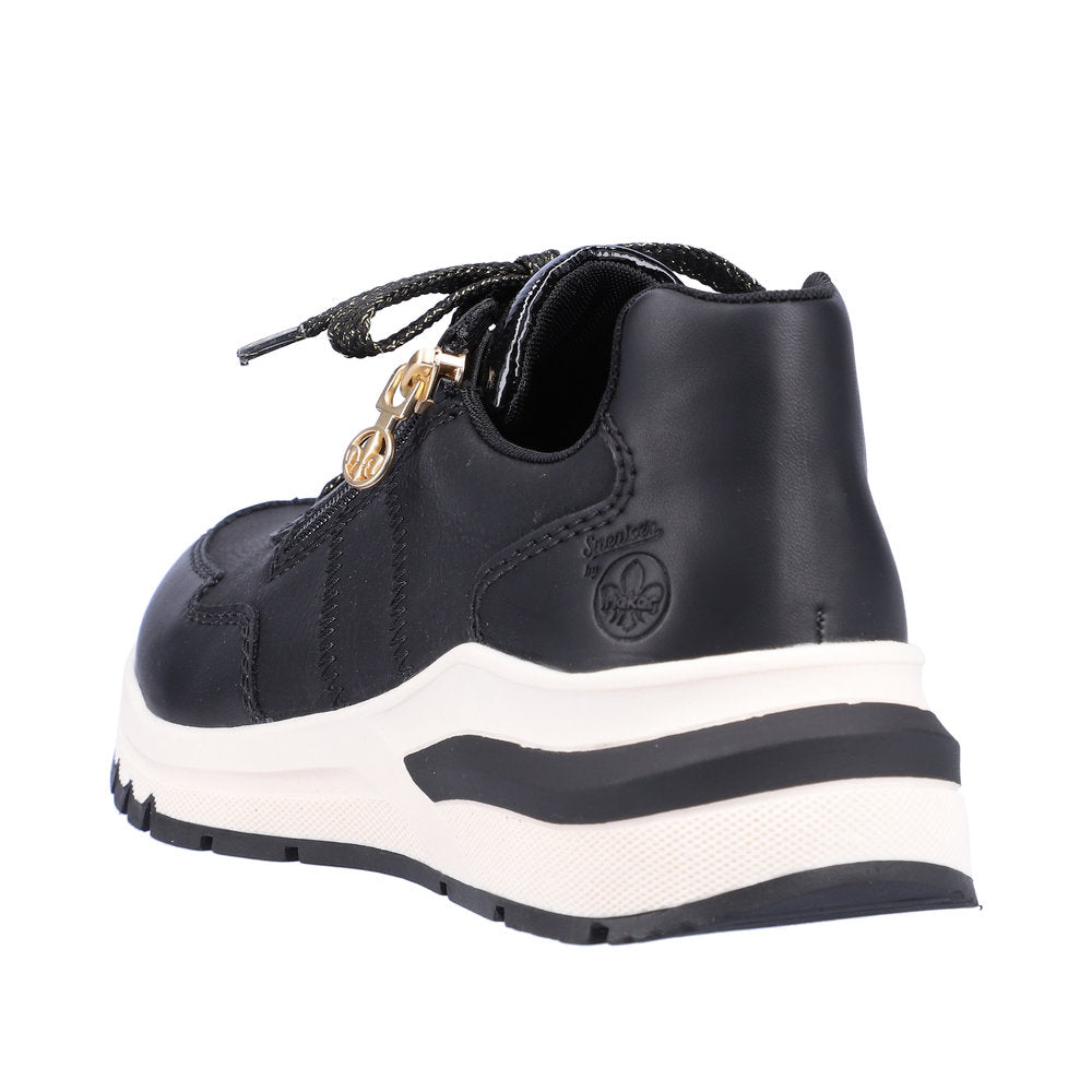 Rieker Sort Sneakers M6601-00 zjoos-kolding